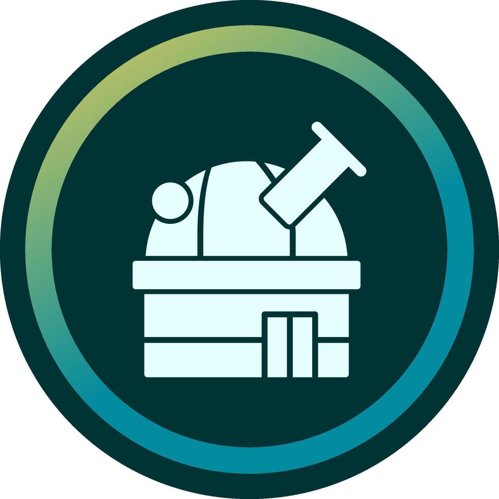 Space Observatory Vector Icon