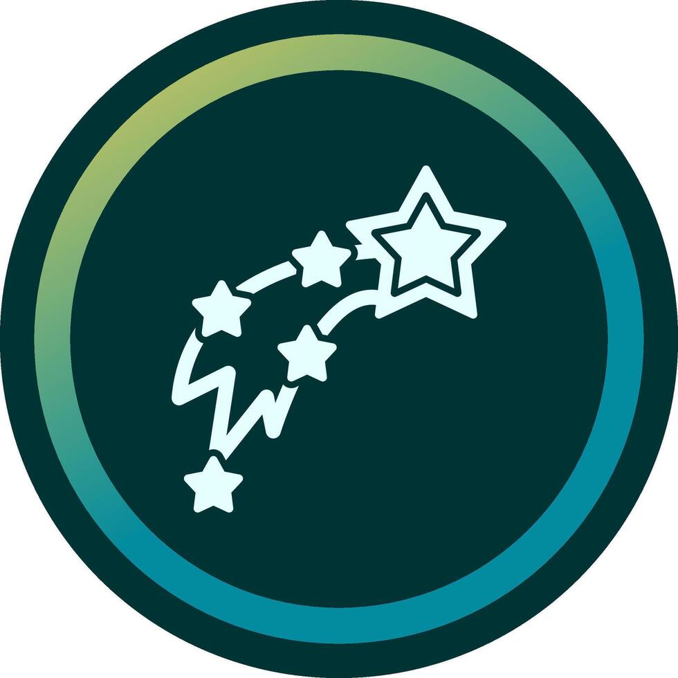 Shooting Stars Vector Icon