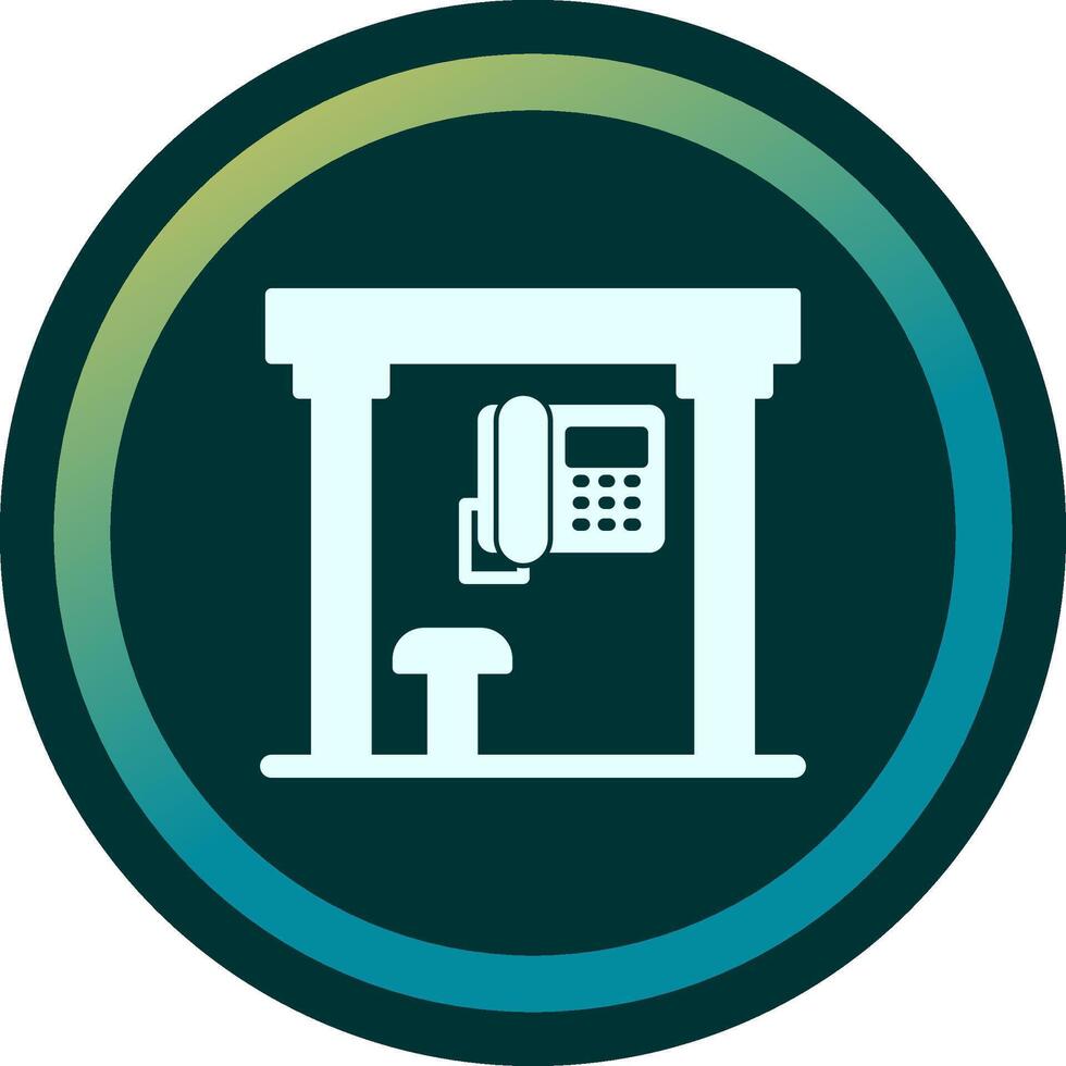 Telephone Box Vector Icon