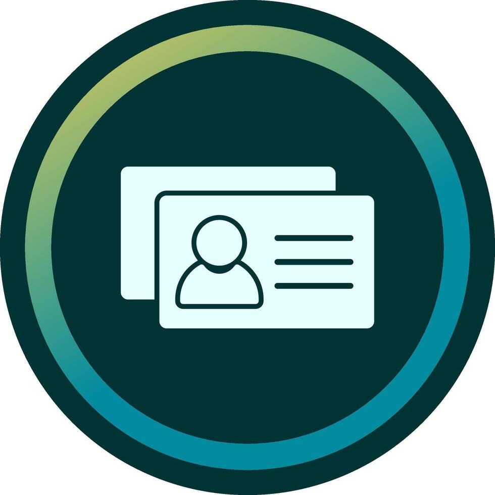 Business Cards Vector Icon