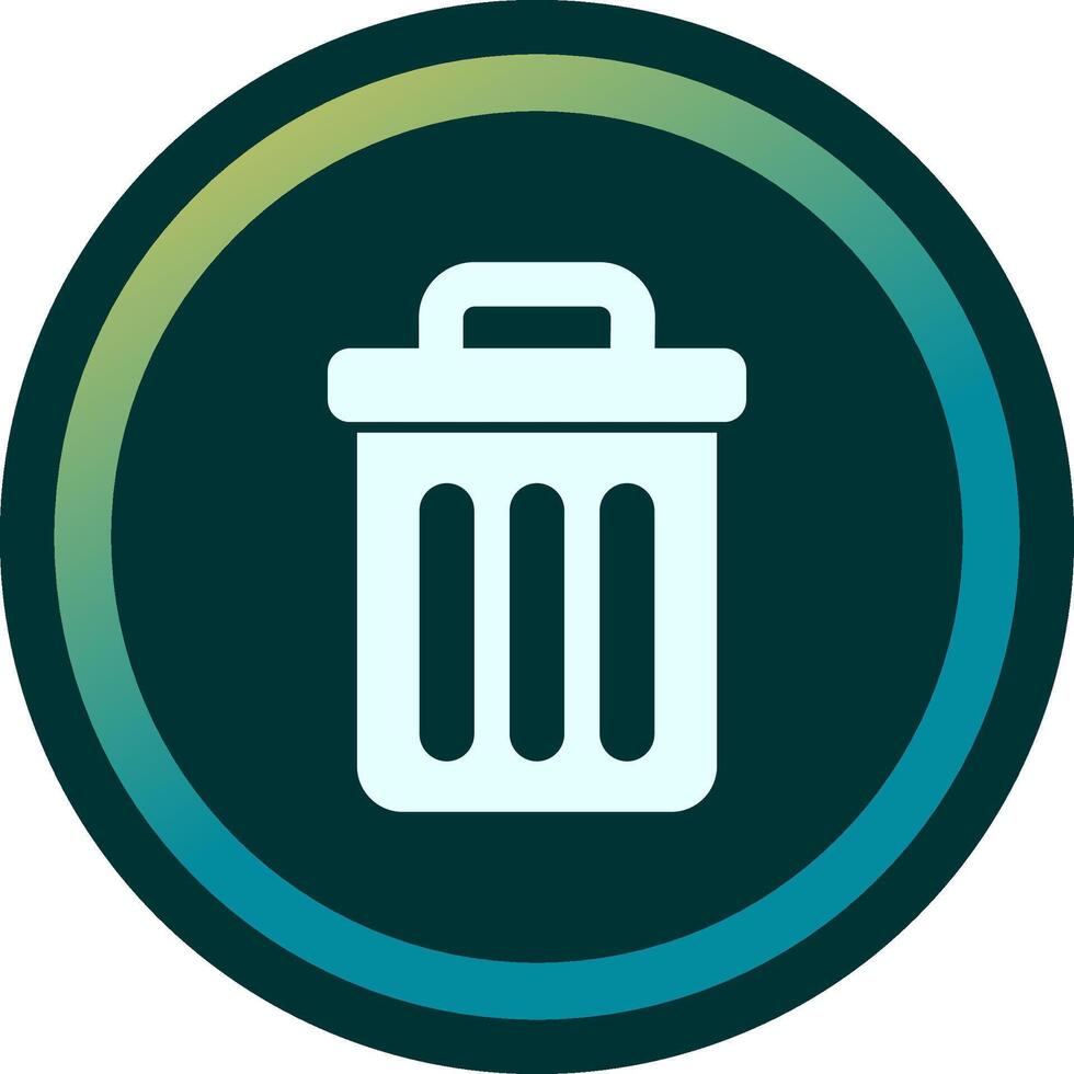 Trash Bin Vector Icon