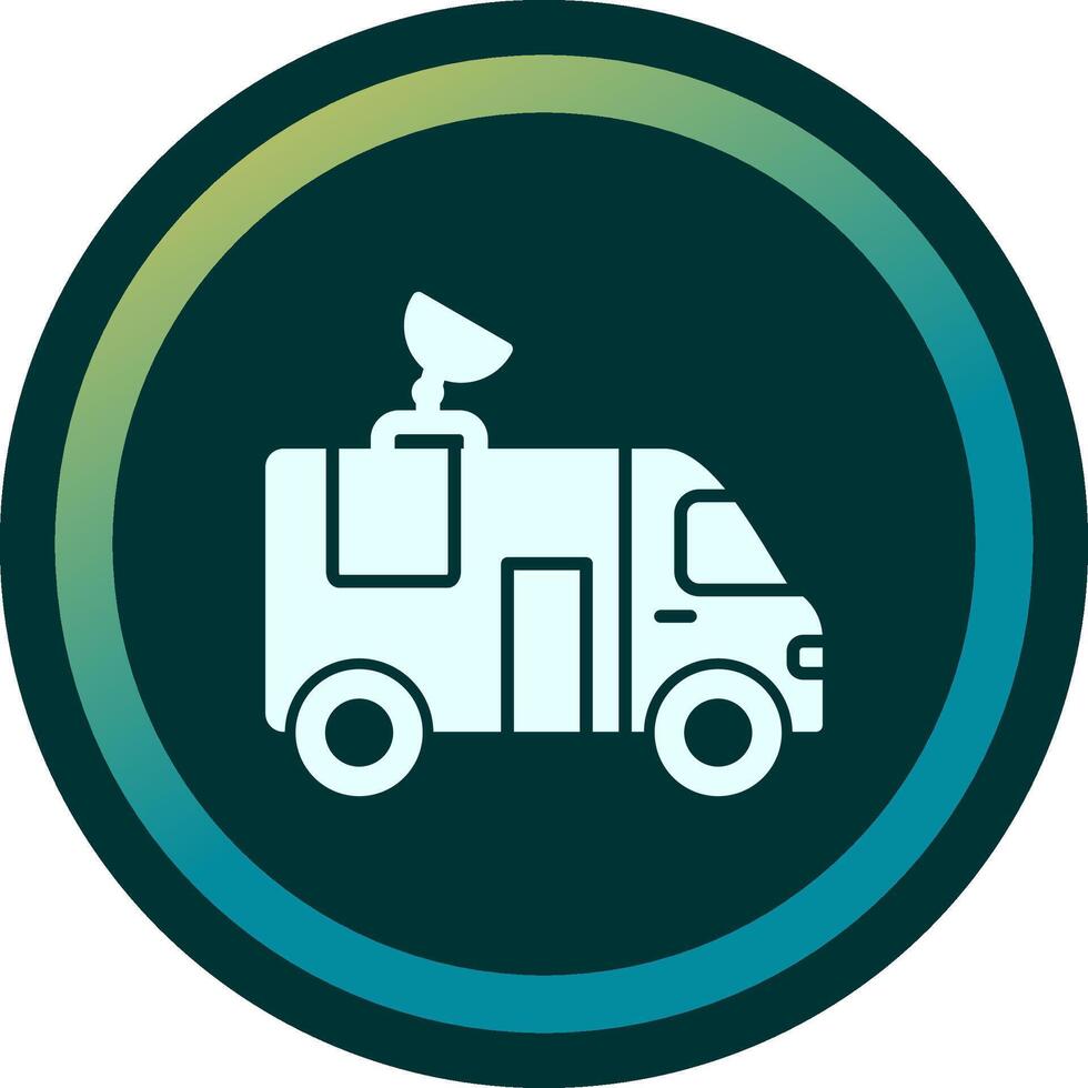 News Van Vector Icon