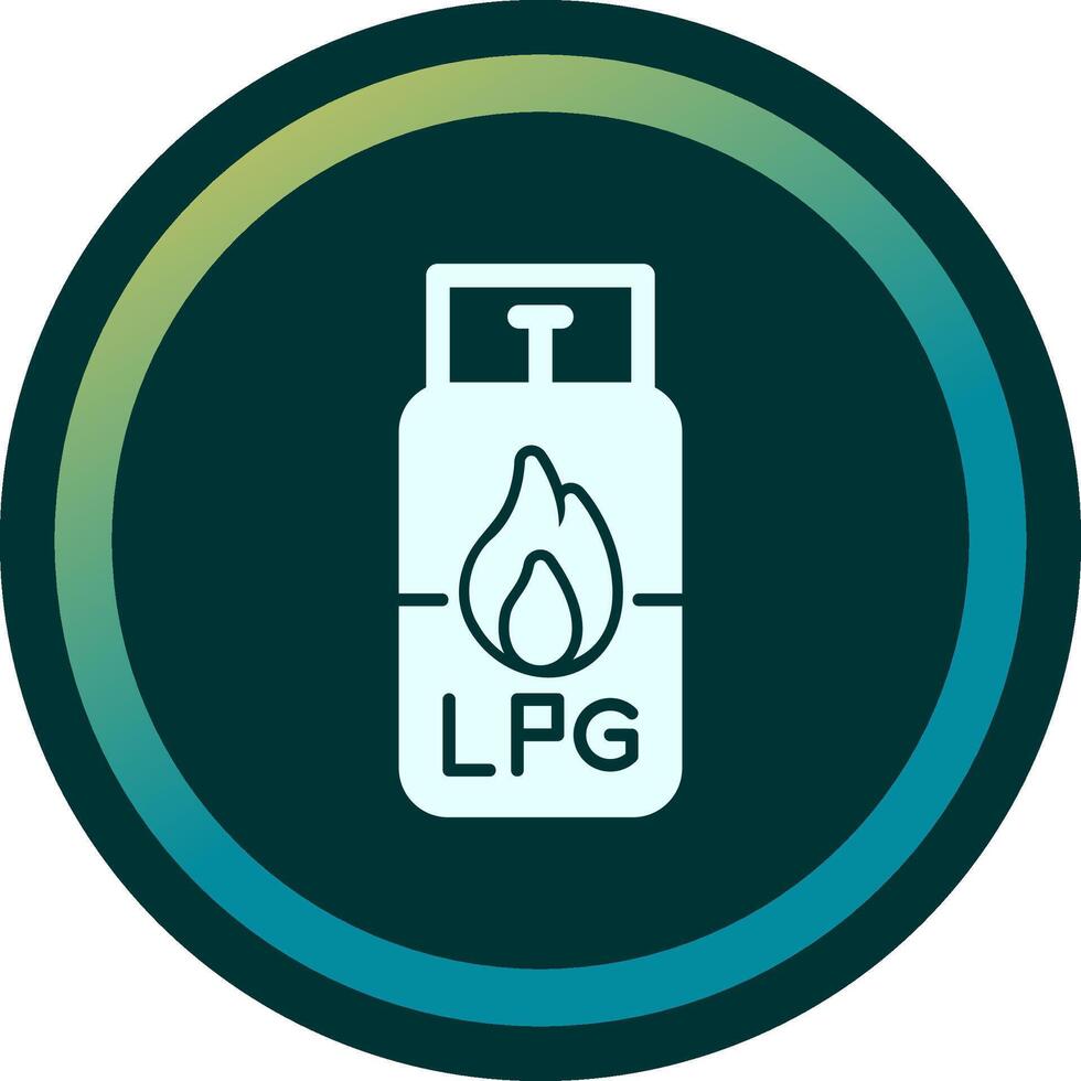 Gas Cylinder Vector Icon