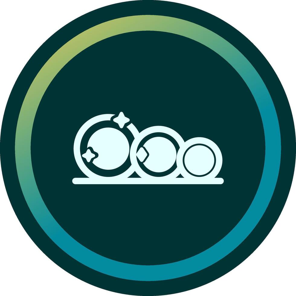 Plates Vector Icon