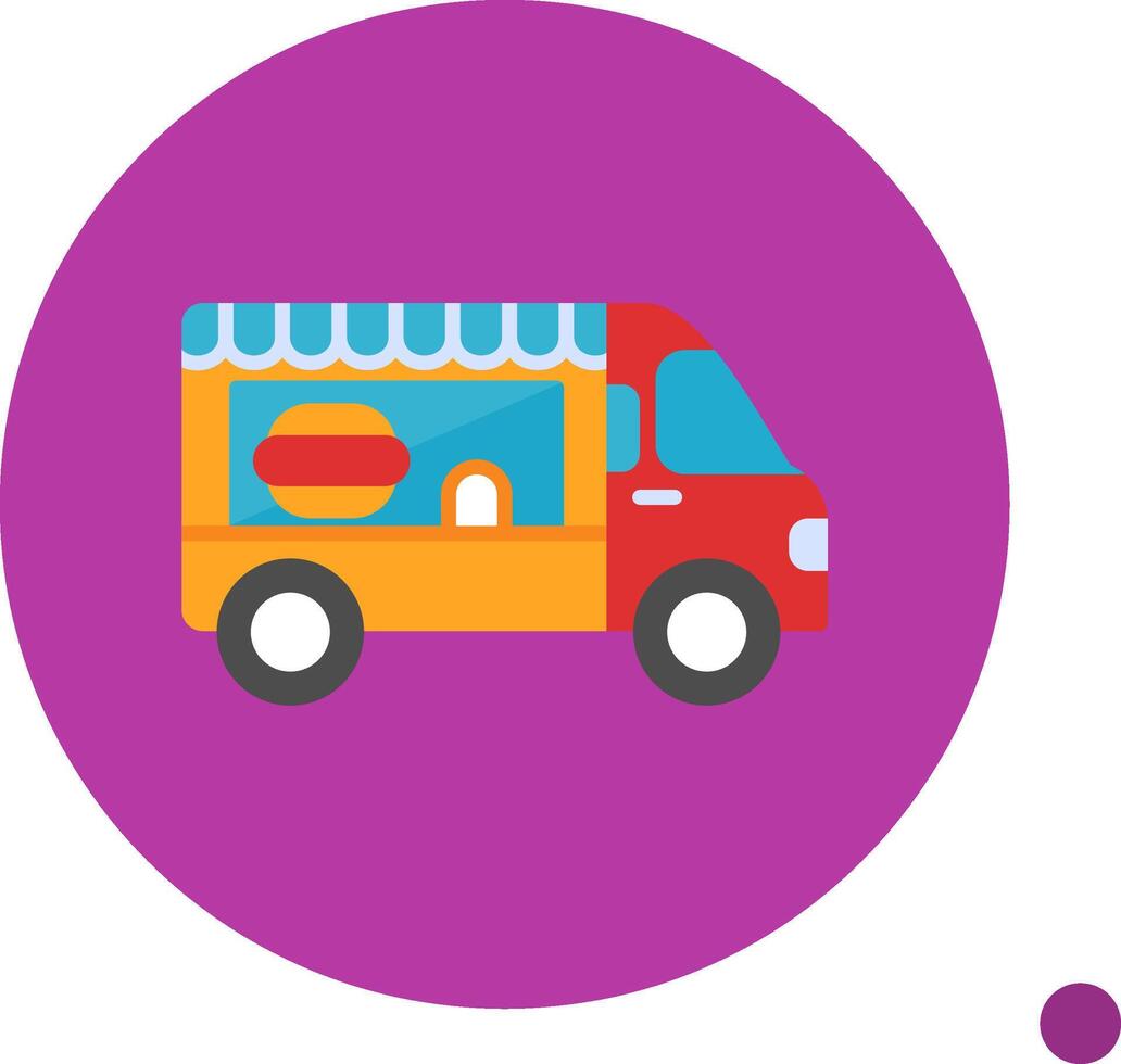 Food Truck Vector Icon