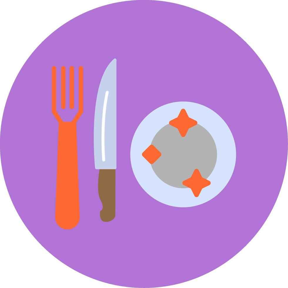 icono de vector de comedor