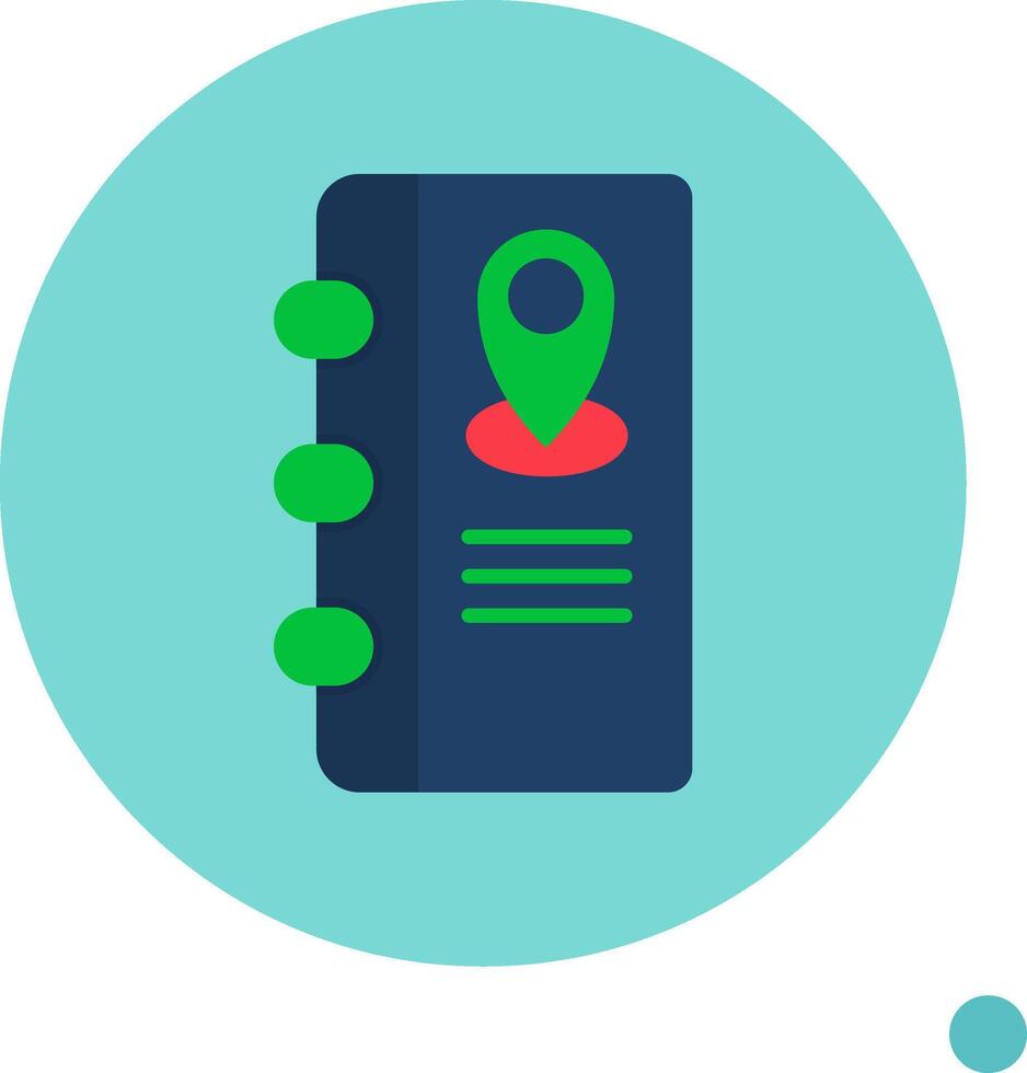 Address Book Vector Icon