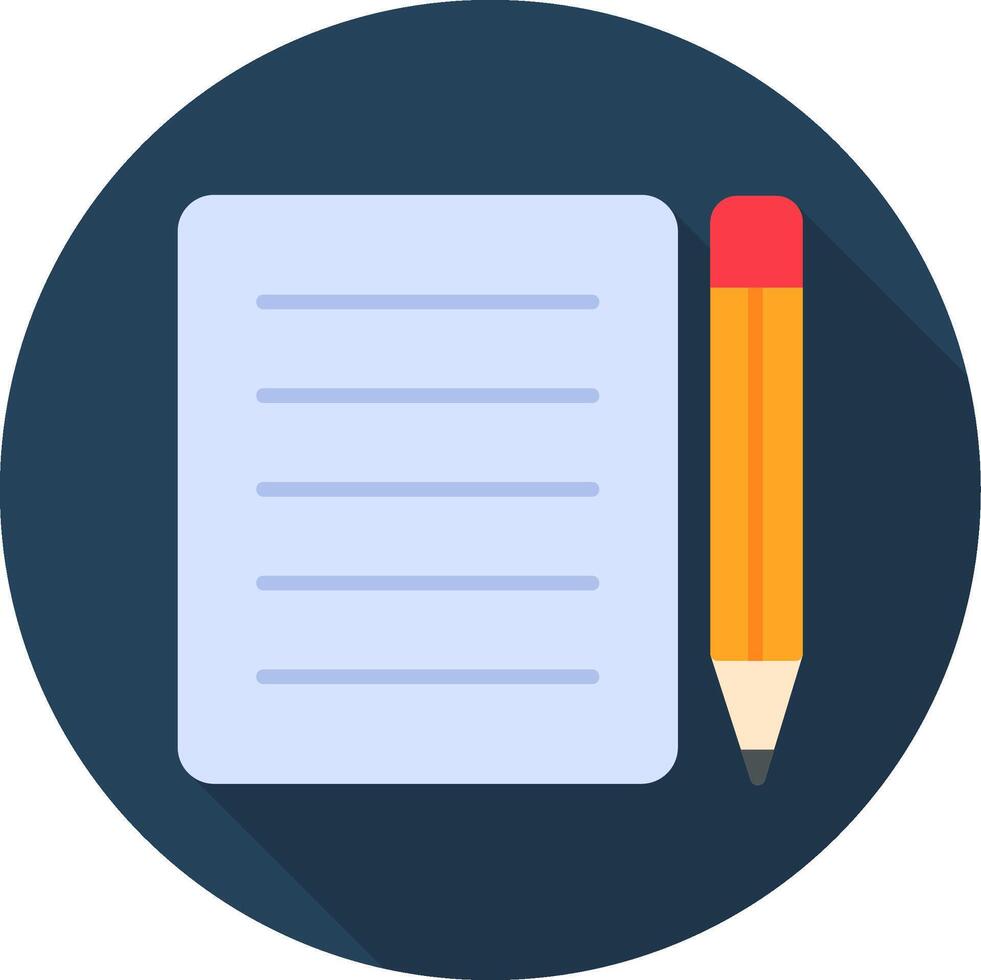 Note Pad Vector Icon