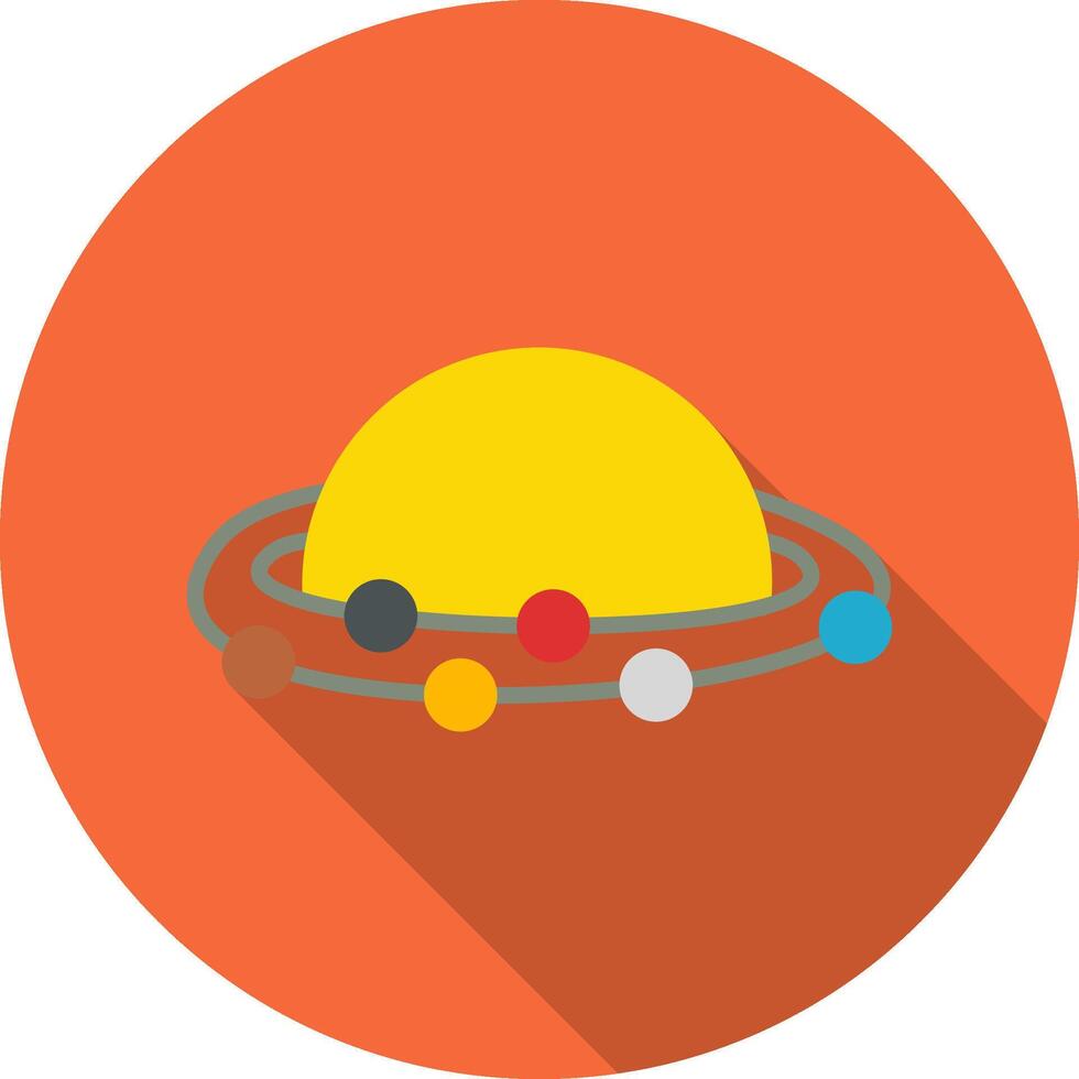 Solar System Vector Icon