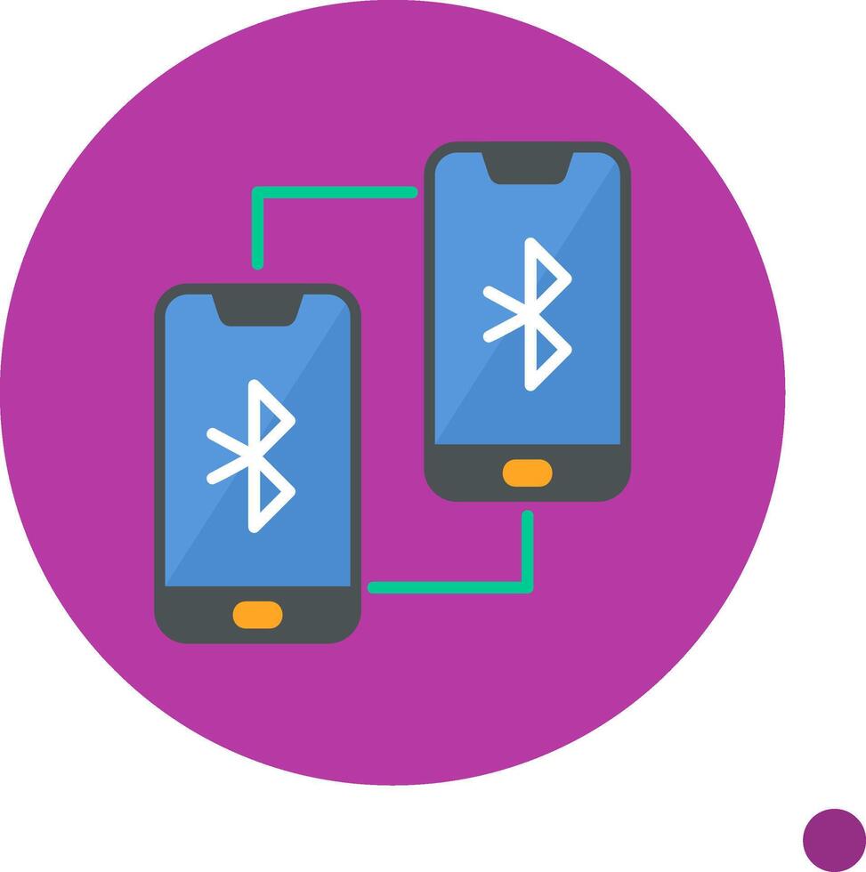 Phone Bluetooth Connected Vector Icon