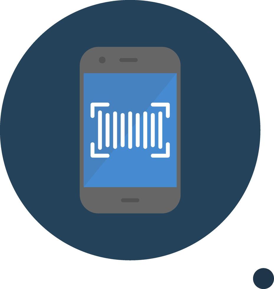 Phone Scanning Vector Icon