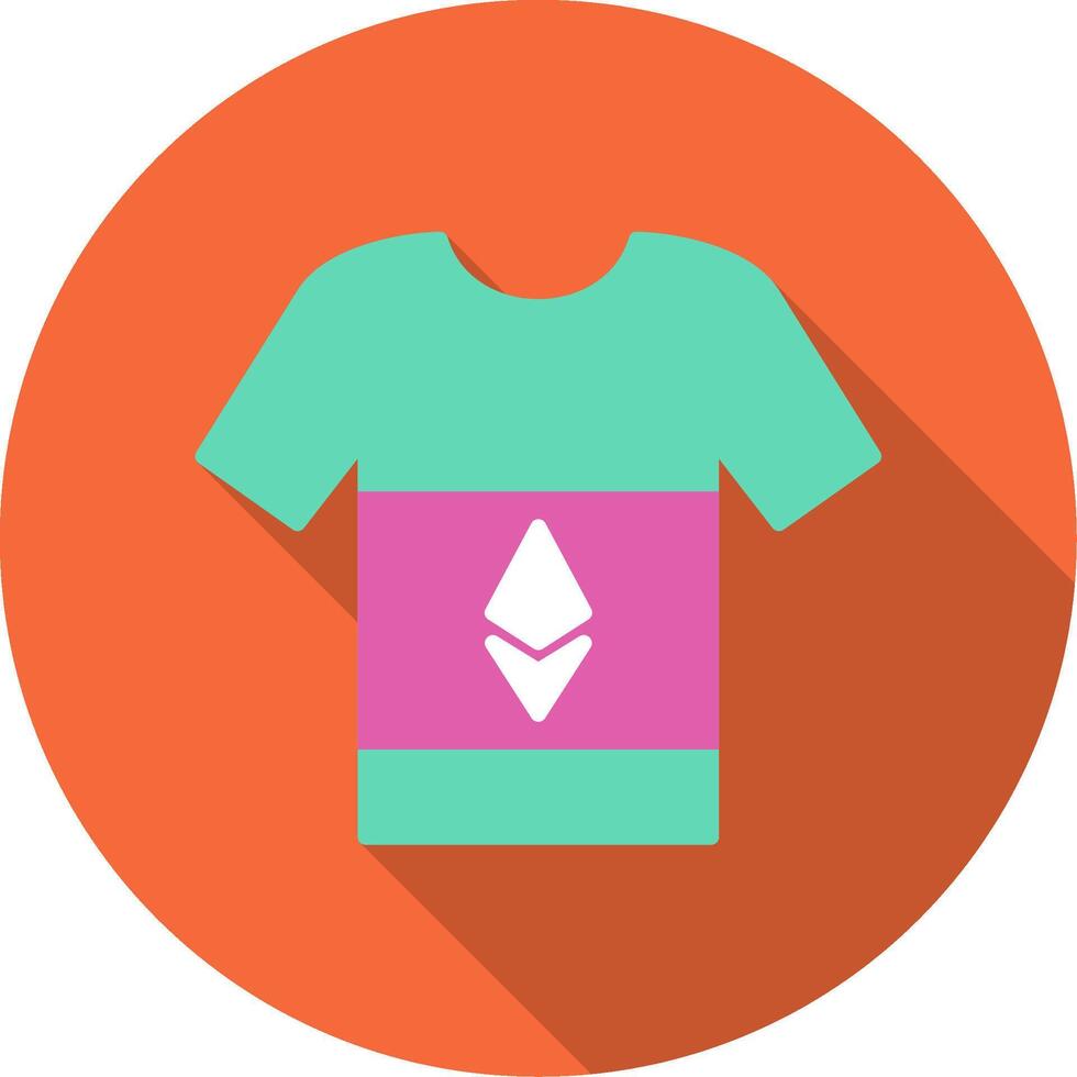 Ethereum Tshirt Vector Icon