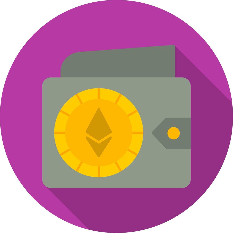 Ethereum Wallet Vector Icon