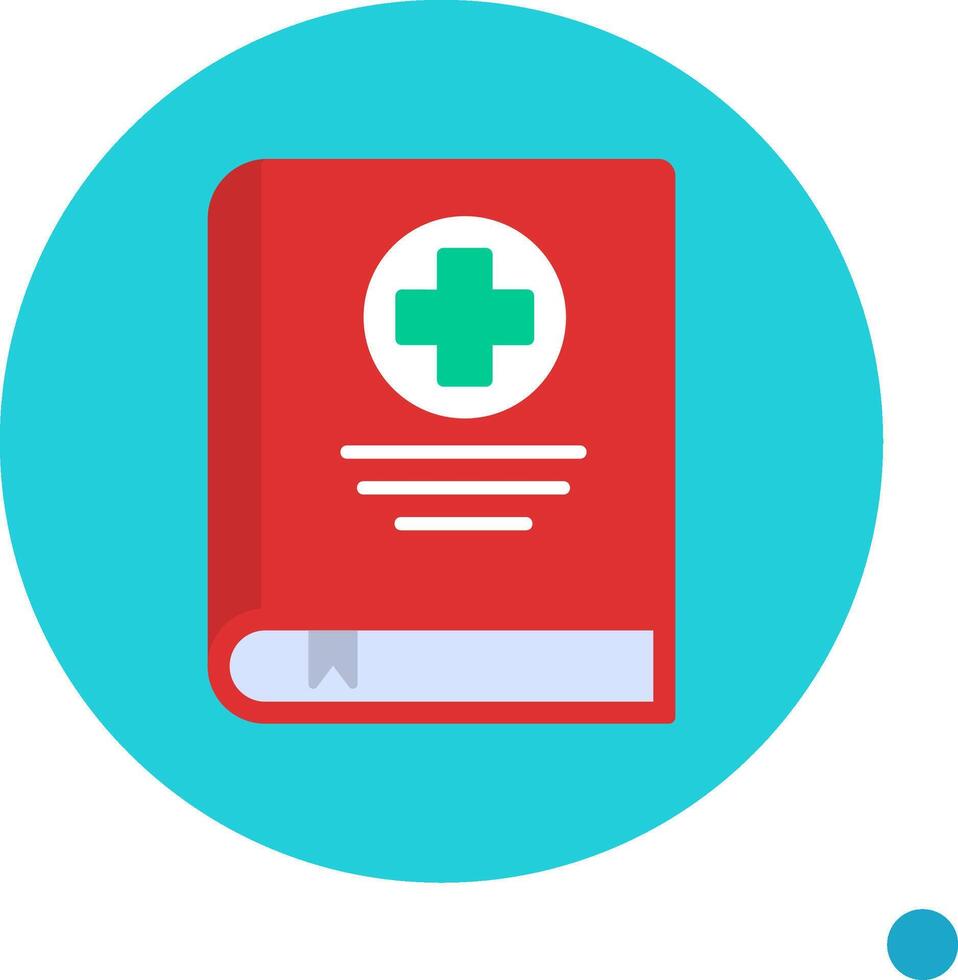 Medical Book Vector Icon