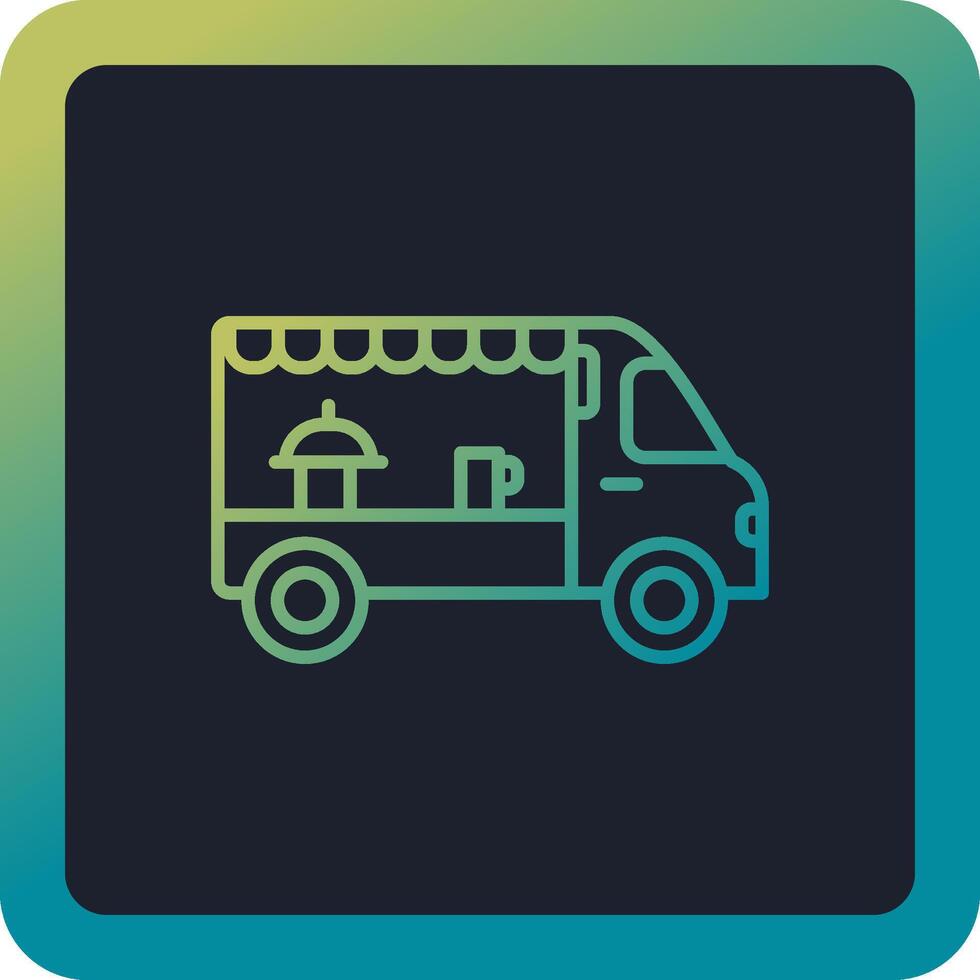 Food Truck Vector Icon