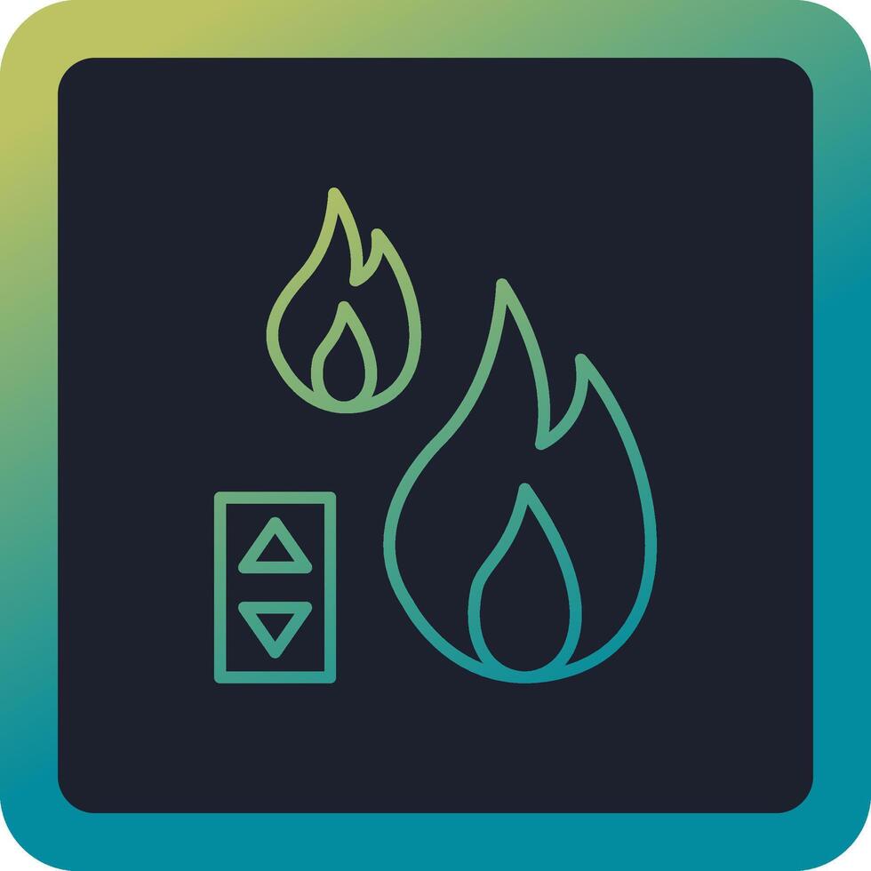 Temperature Control Vector Icon