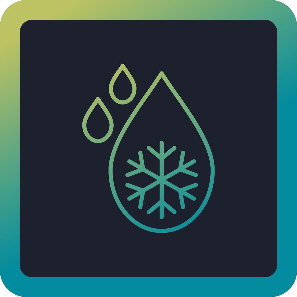 Defrosting Vector Icon