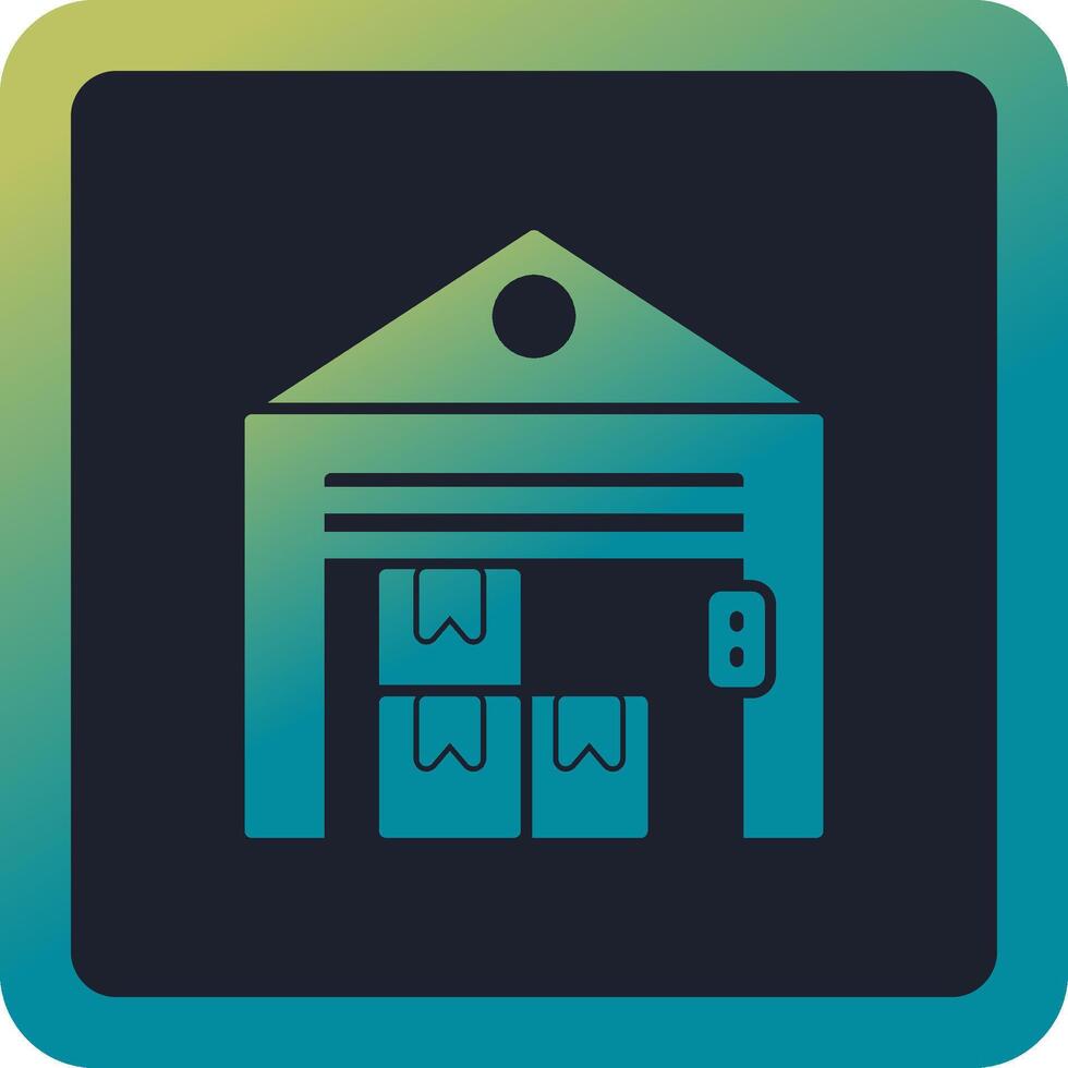 Warehouse Vector Icon