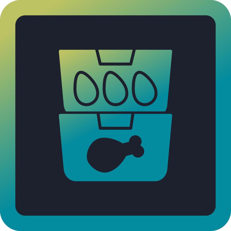 Food Containers Vector Icon