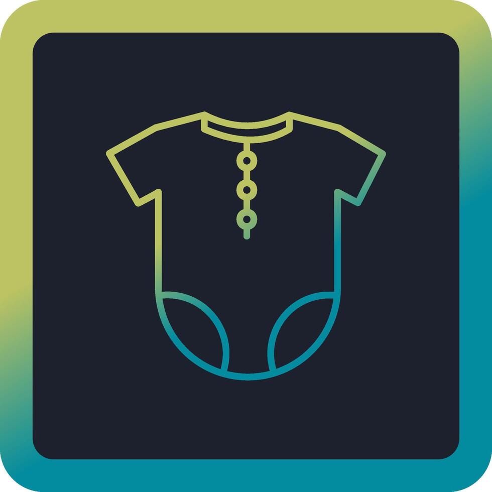 Baby Outfit Vector Icon