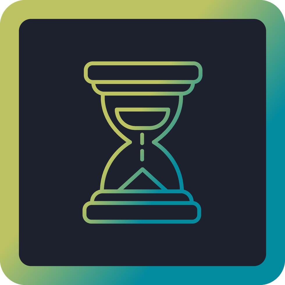 icono de vector de reloj de arena