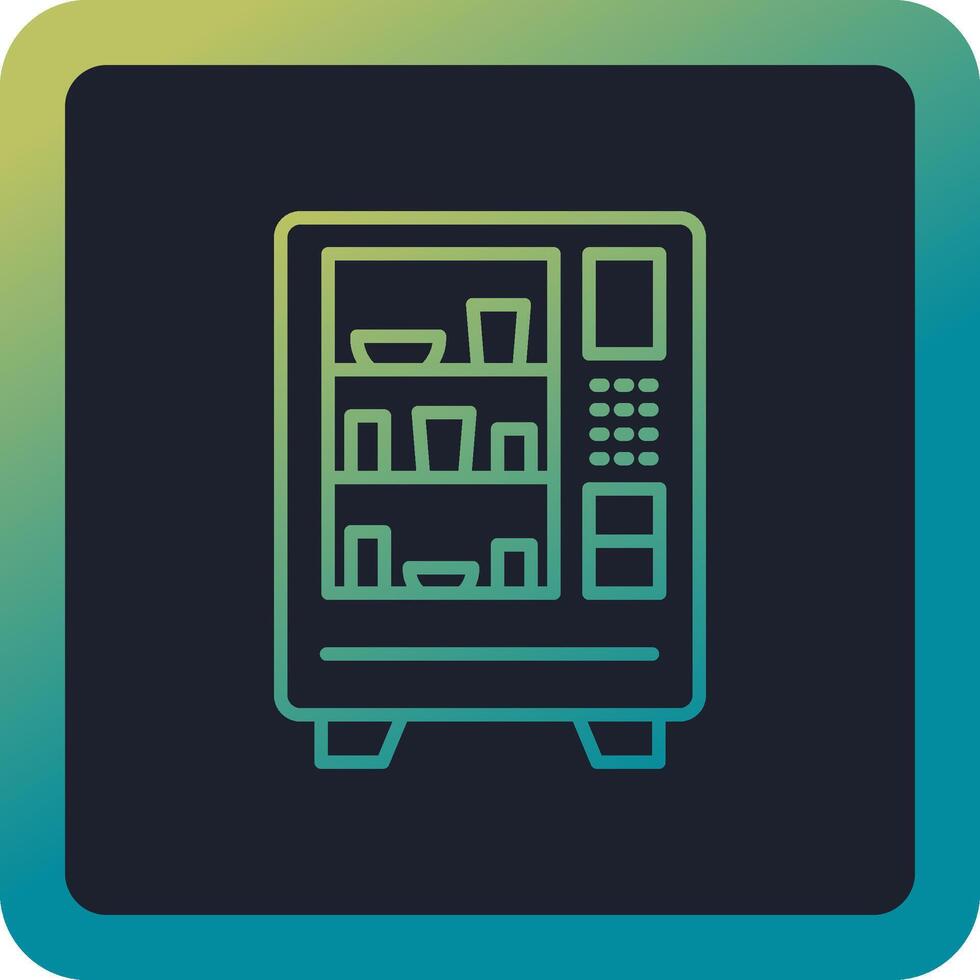 Vending Machine Vector Icon