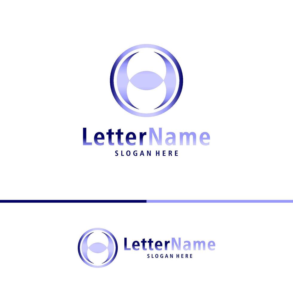 Modern letter H logo design vector. Creative H logo concepts template vector