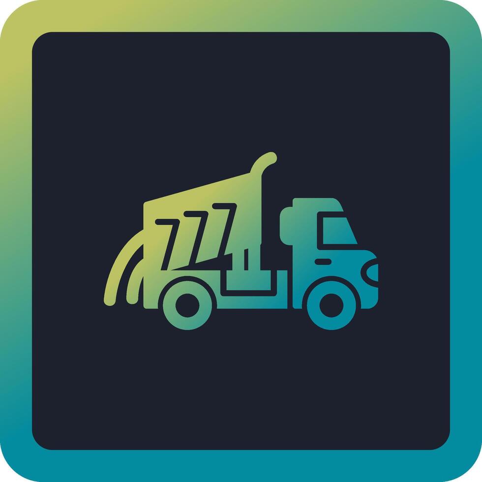 Dumper Truck Vector Icon