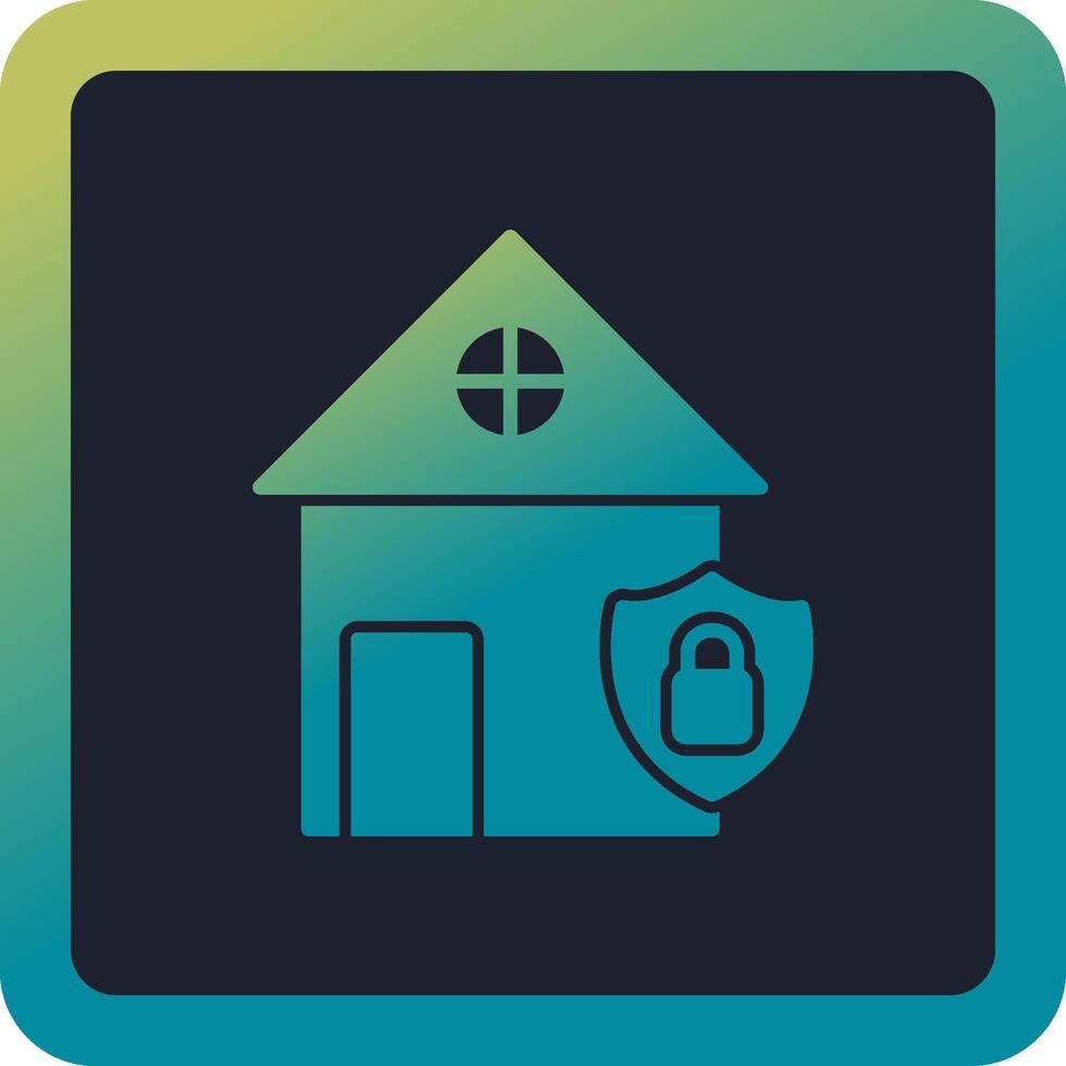 Home Security Vector Icon