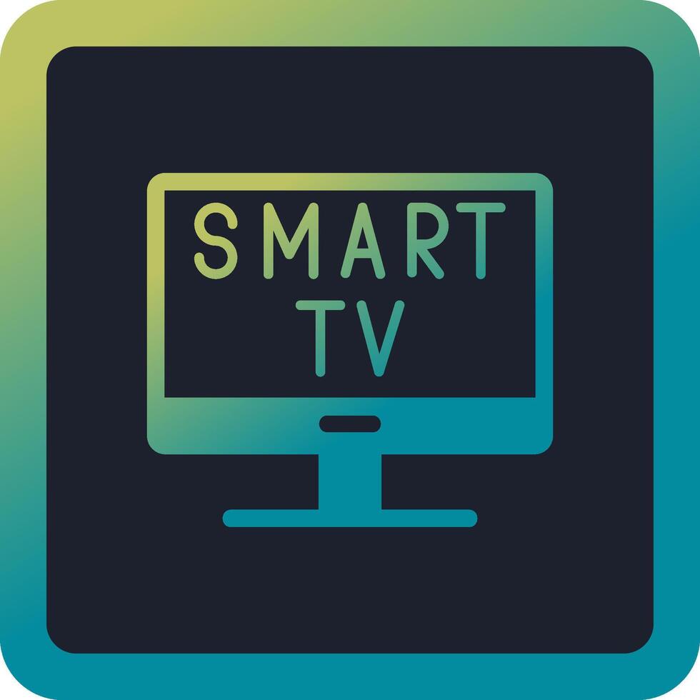 icono de vector de smart tv