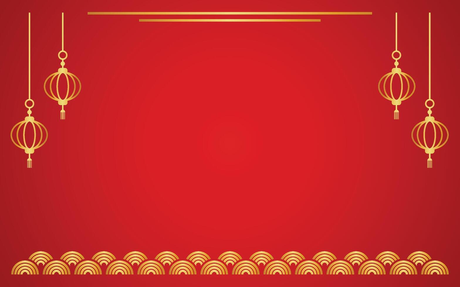 Lunar New Year Background vector