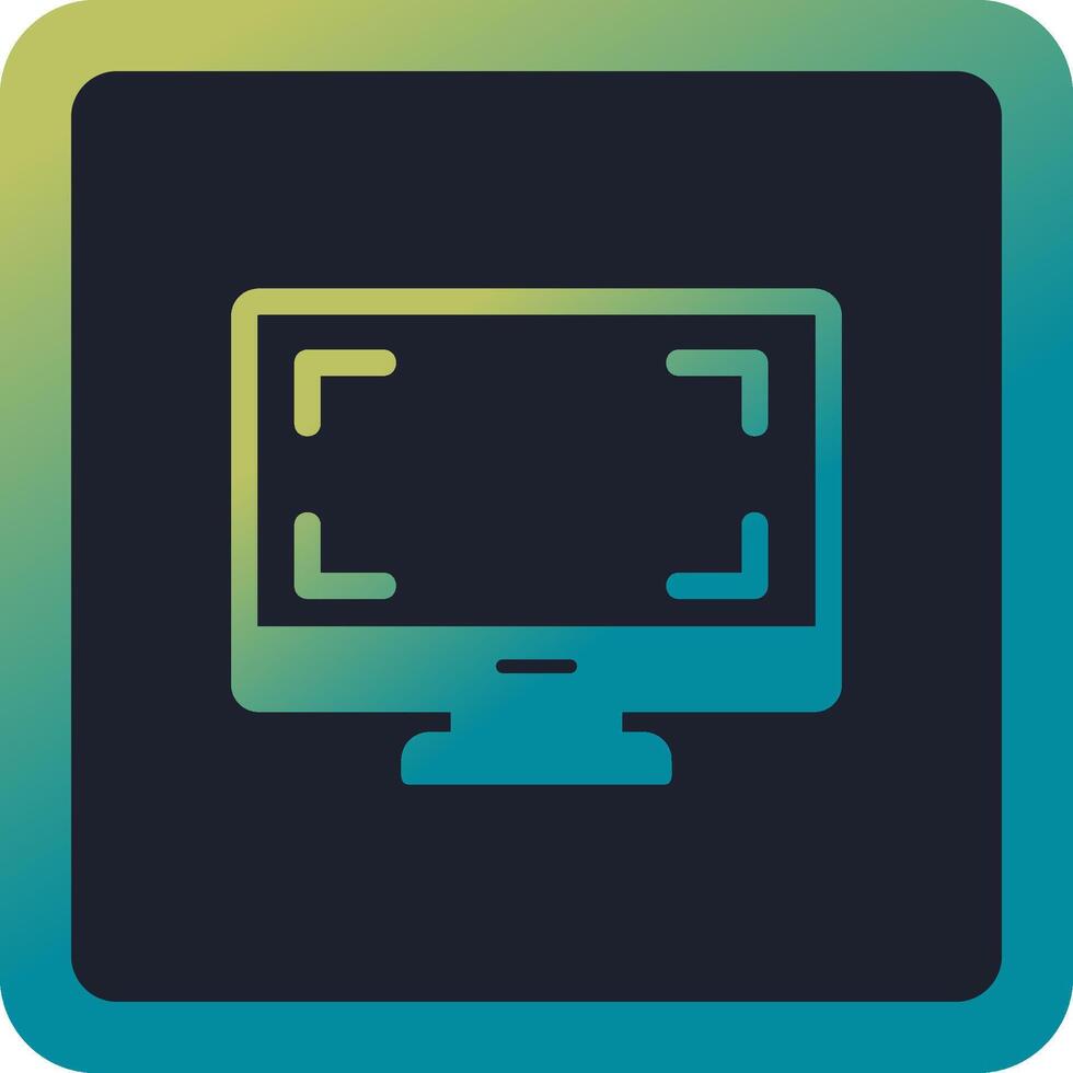 Monitor Vector Icon