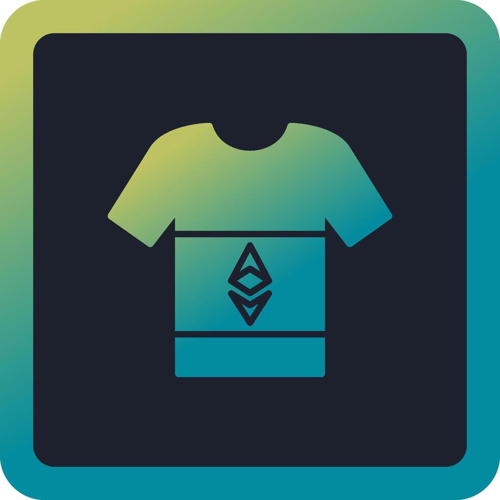 Ethereum Tshirt Vector Icon