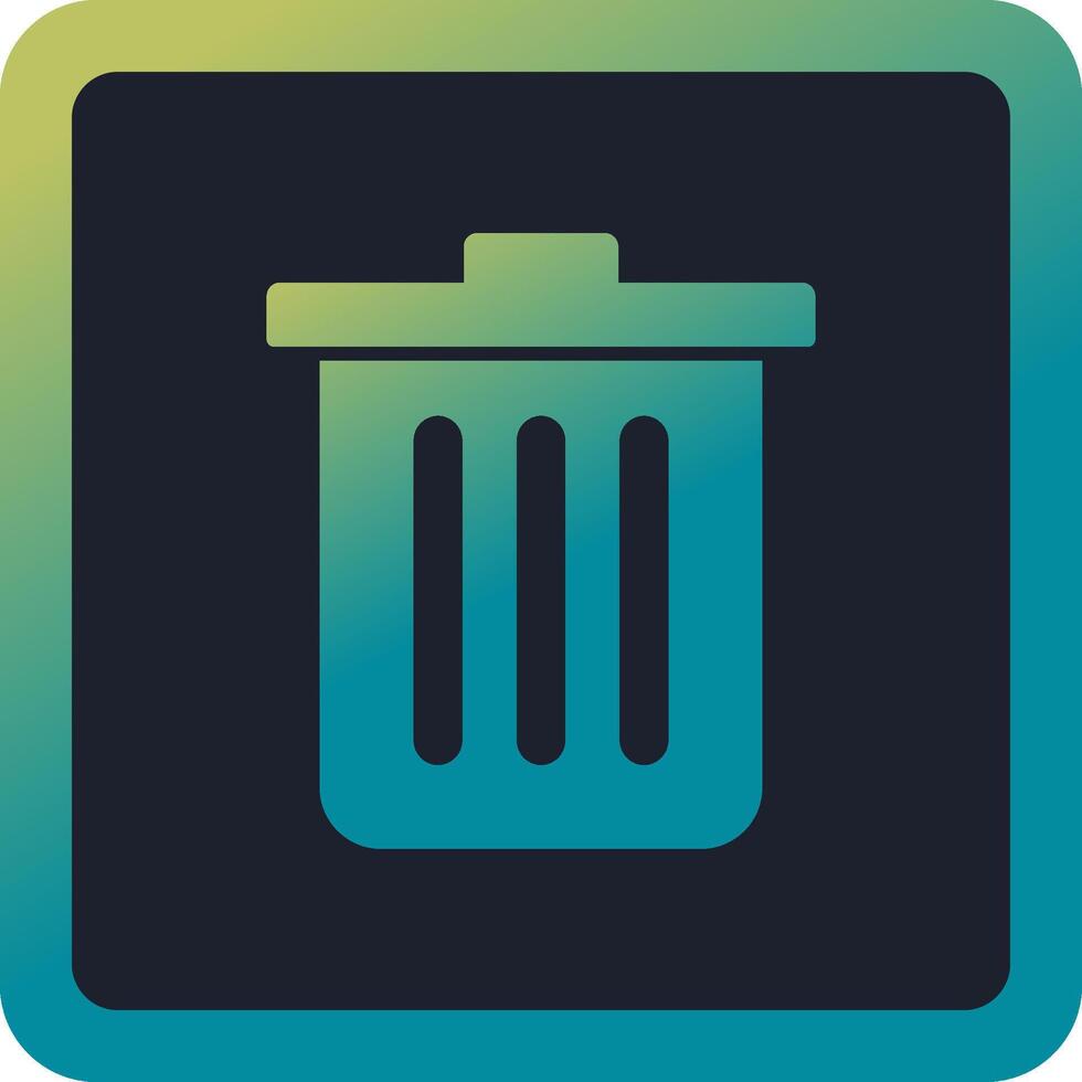 Dustbin Vector Icon