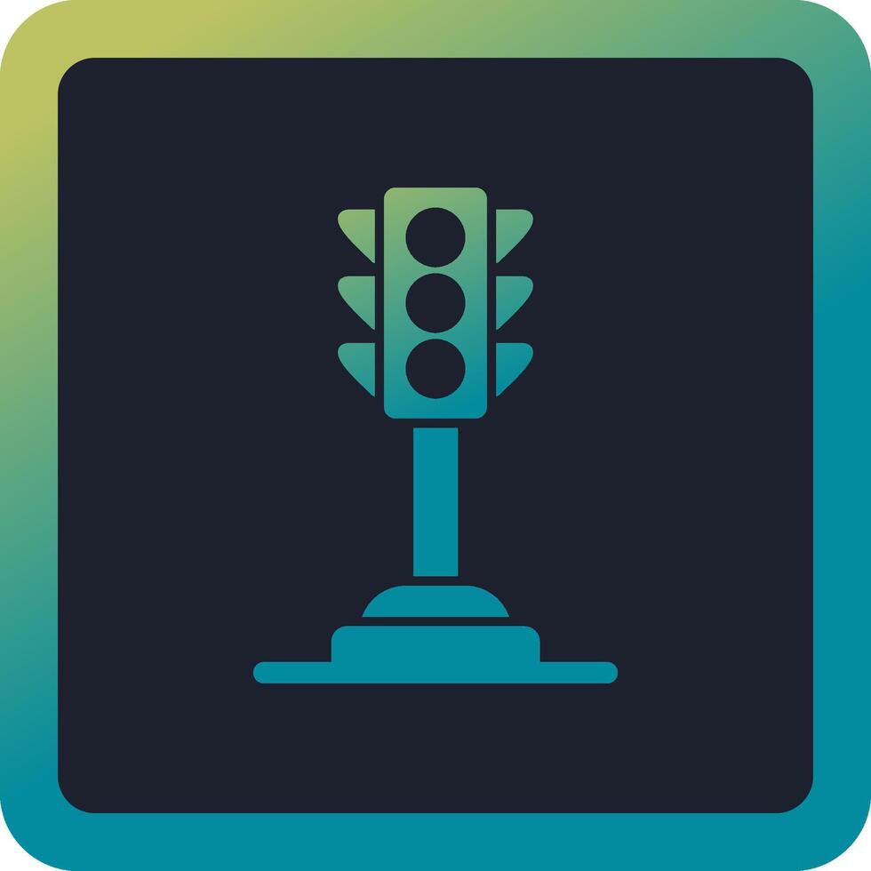 Traffic light Vector Icon