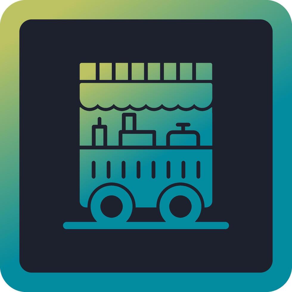 Food Cart Vector Icon