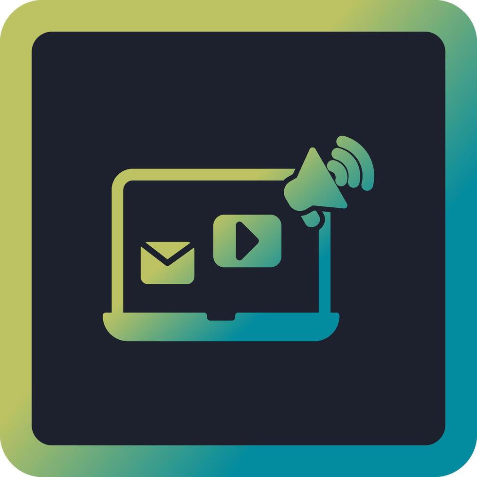 Social Media Marketing Vector Icon
