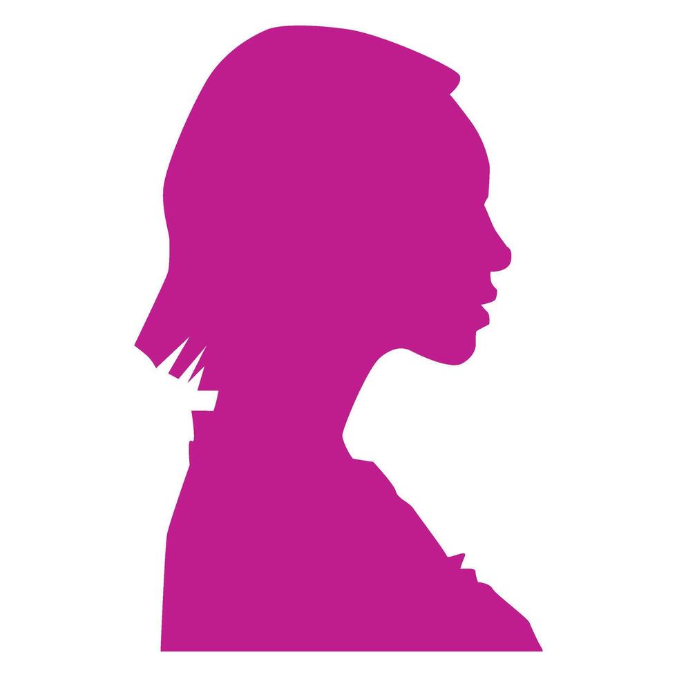 International Women's Day Silhouette vector