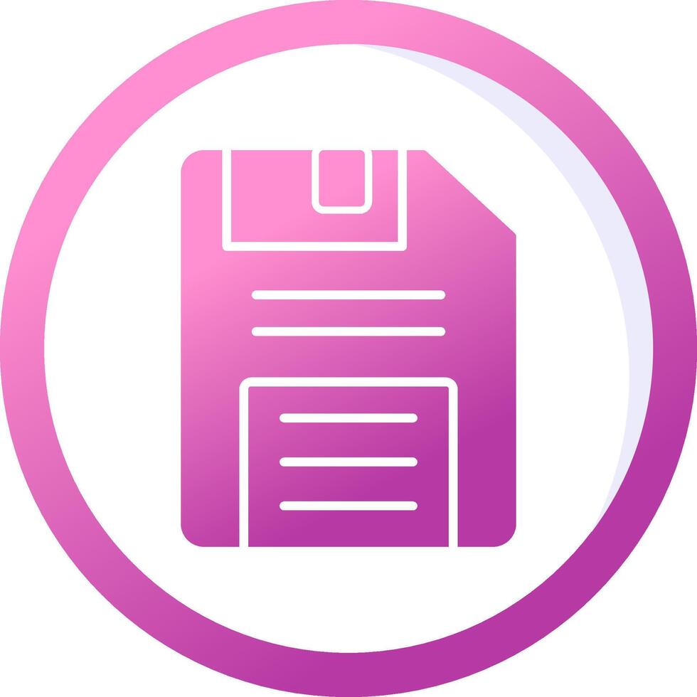 Floppy Disk Vector Icon
