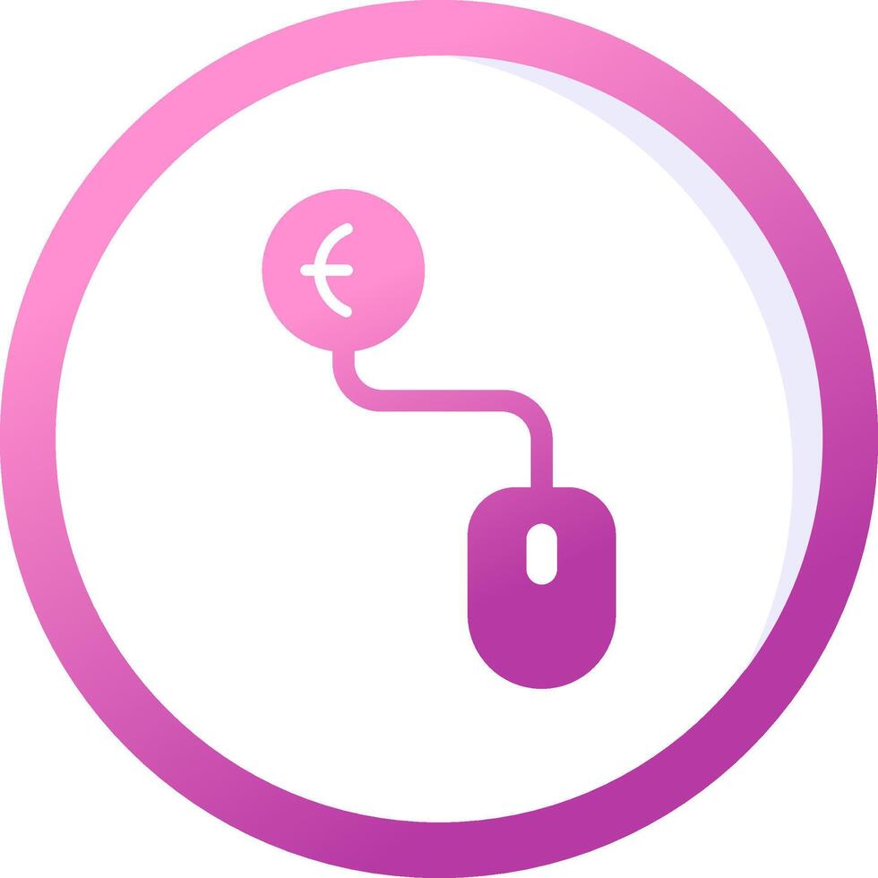 Pay Per Click Vector Icon