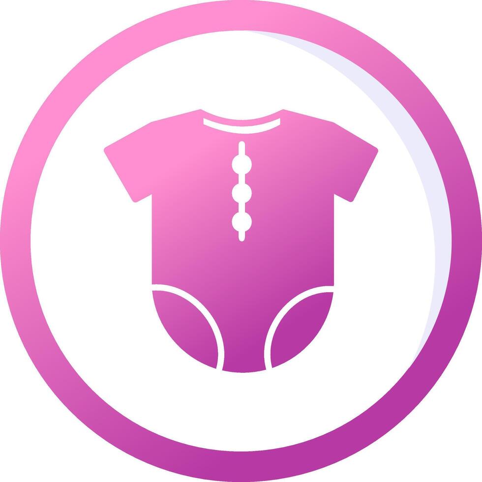 Baby Outfit Vector Icon