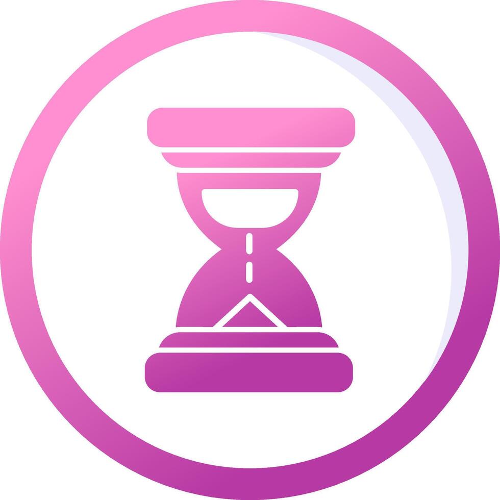 icono de vector de reloj de arena