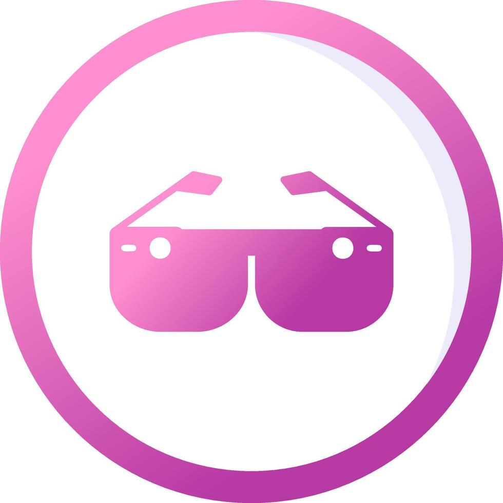 Smart Glasses Vector Icon