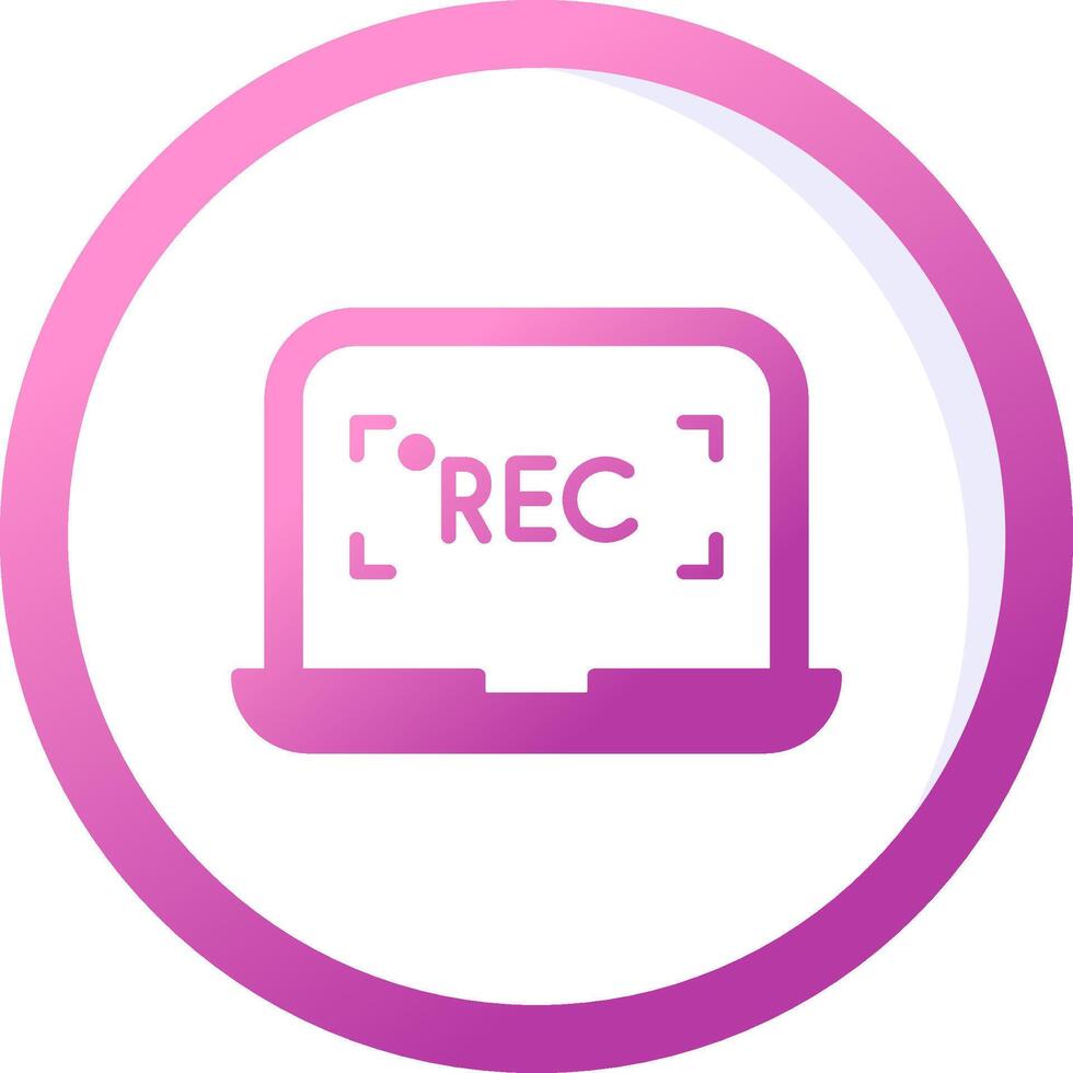 Recording Vector Icon