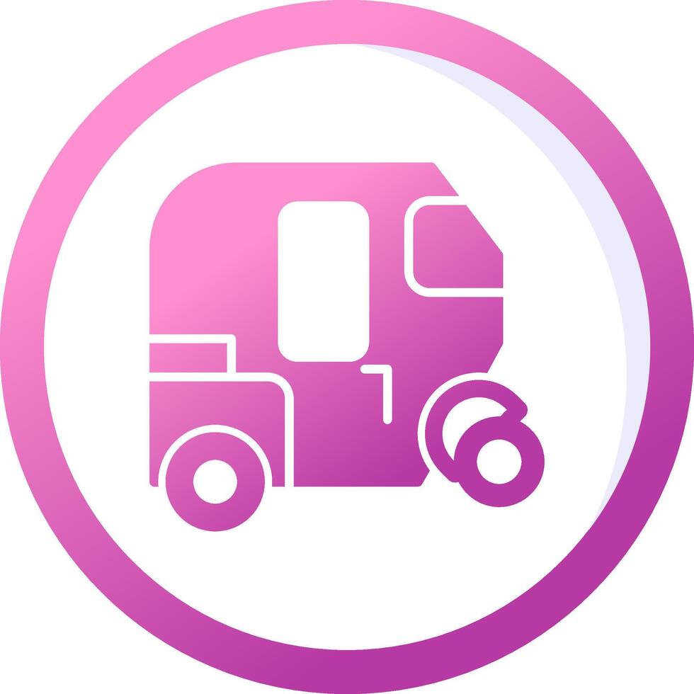 Tuk Tuk Vector Icon