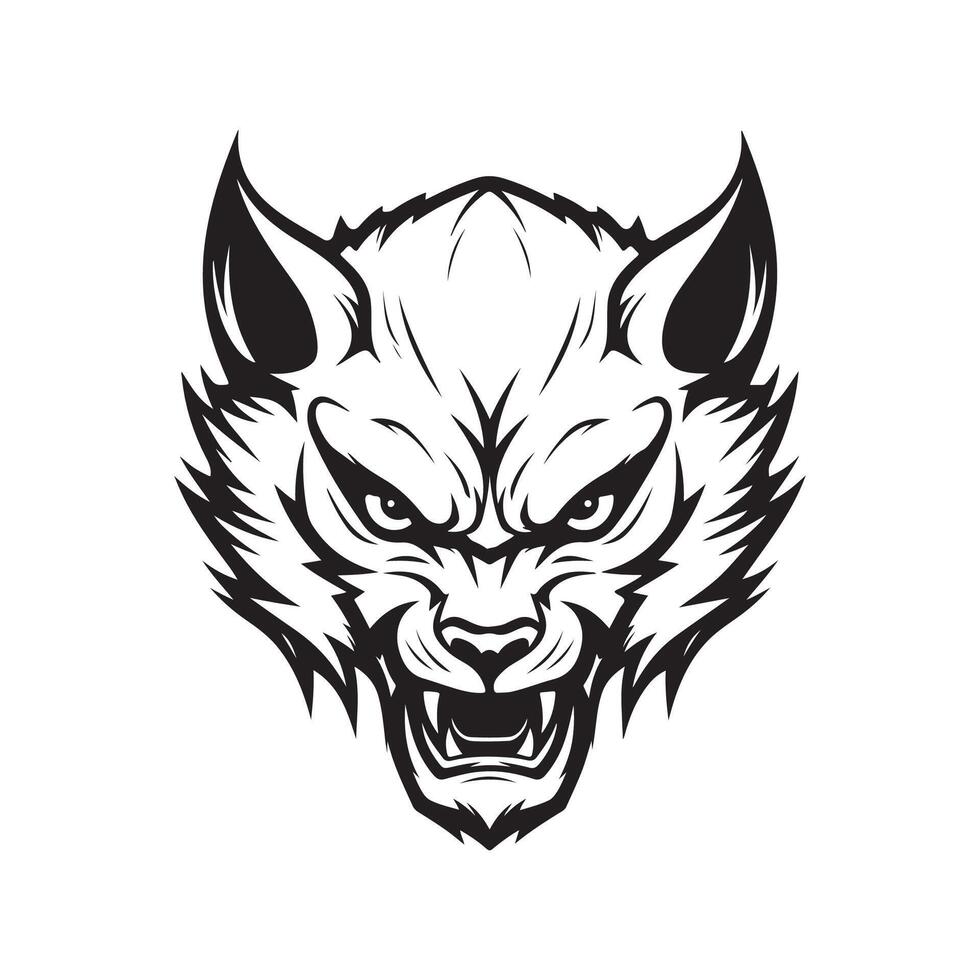 Wolverine Mascot Vector Images