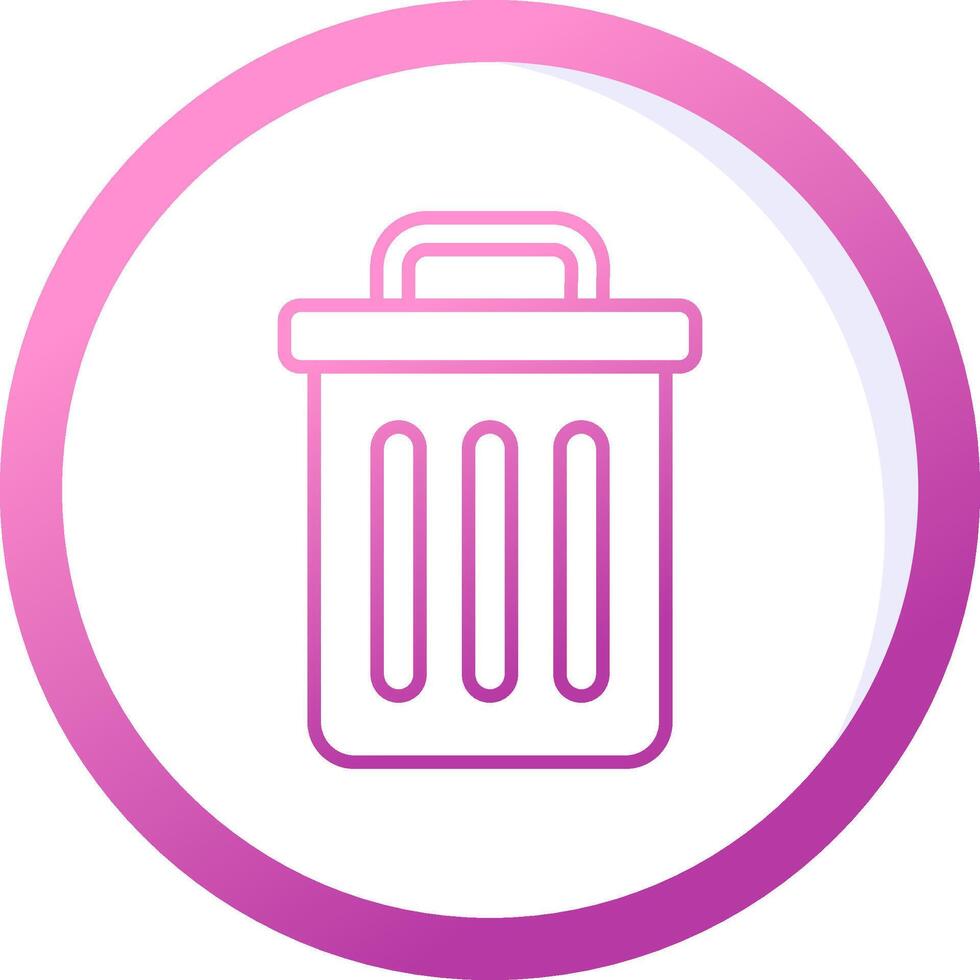 Trash Bin Vector Icon