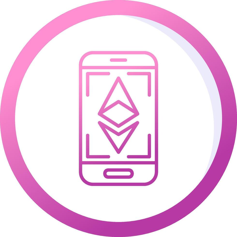 Ethereum Scan Vector Icon