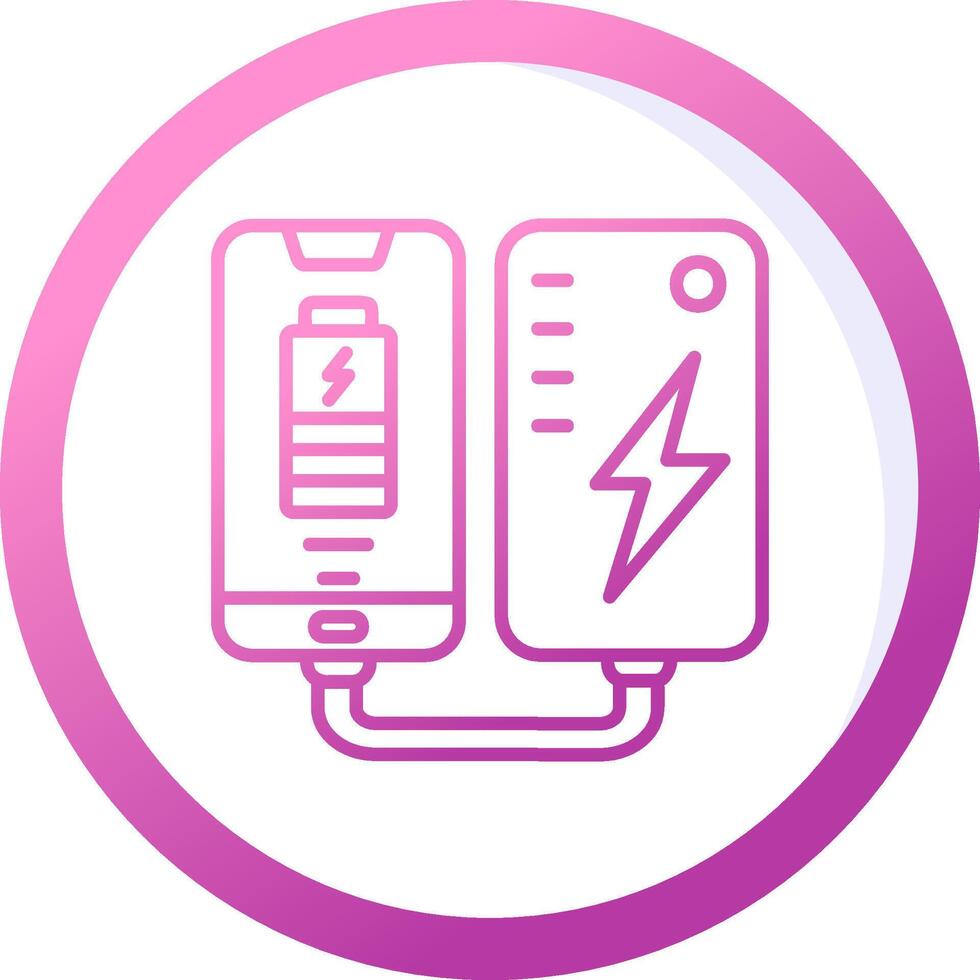 Portable Battery Vector Icon