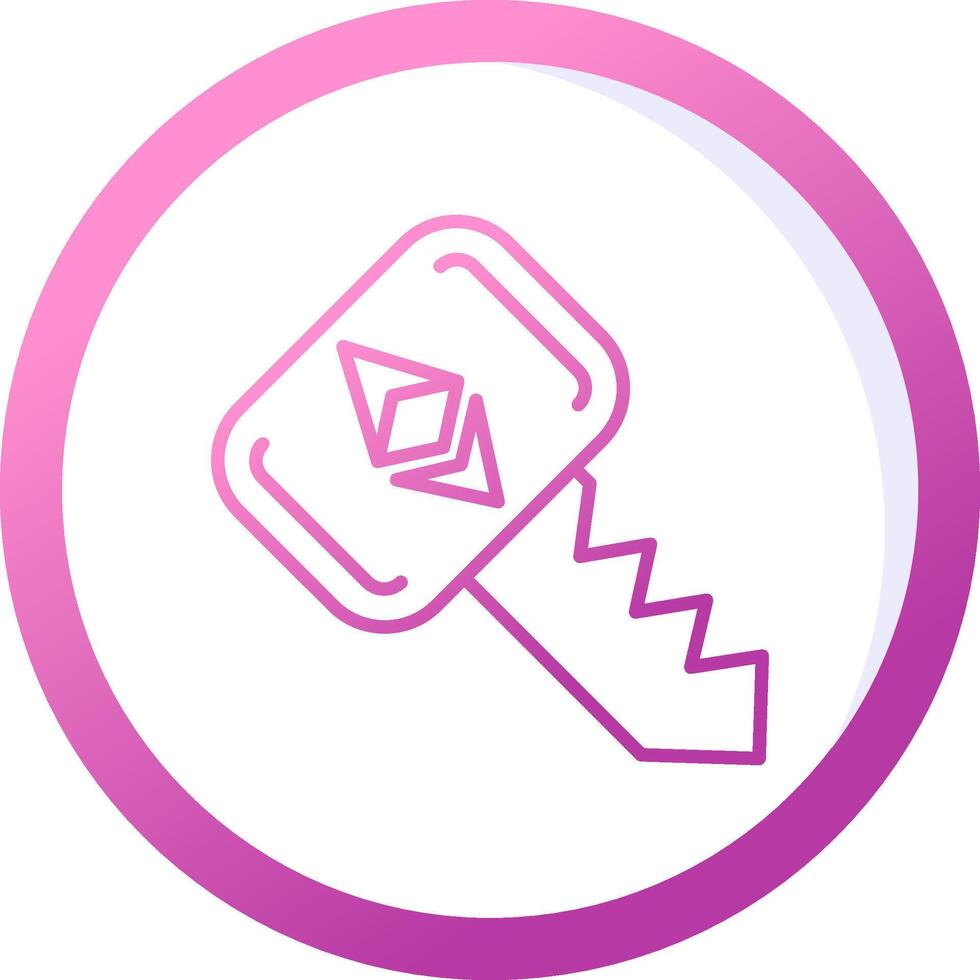 Ethereum Key Vector Icon